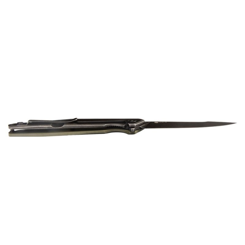 Ніж складаний туристичний Ruike D191-G, (9.2 см) 8Cr13Mov / G10 + steel 420 зелений