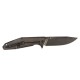 Ніж складаний туристичний Ruike D191-W, (9.2 см) 8Cr13Mov / G10 + steel 420 коричневий