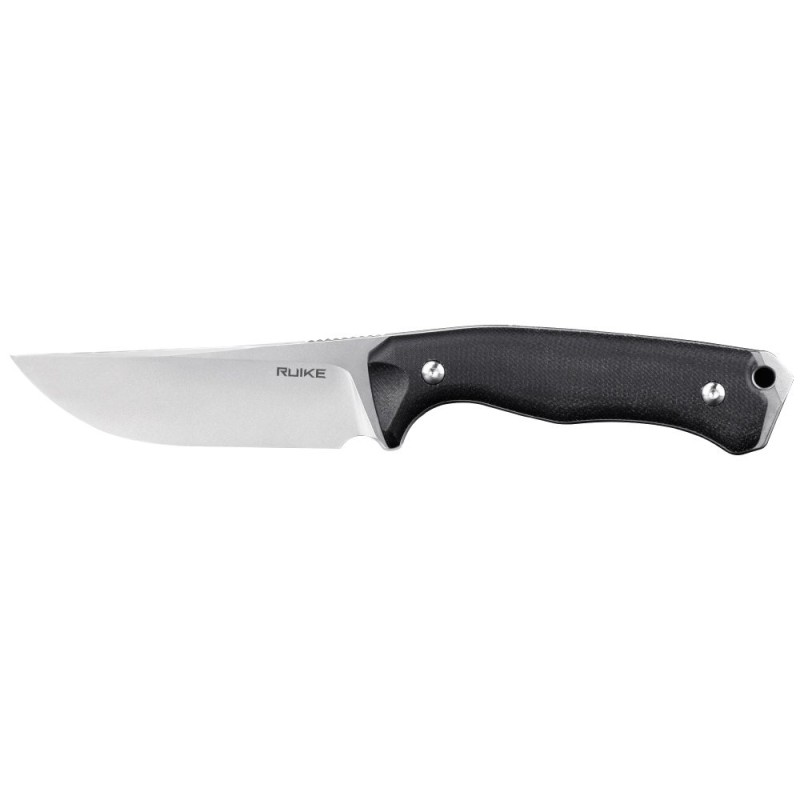Ніж фіксований мисливський  Ruike F186-MB, (11.8 см) D2 / Micarta чорний