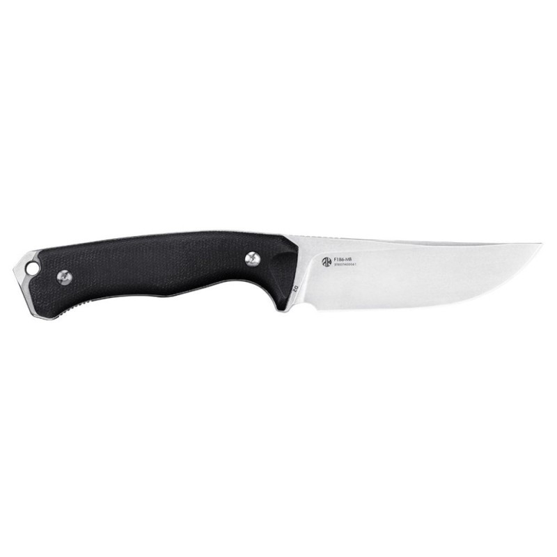 Ніж фіксований мисливський  Ruike F186-MB, (11.8 см) D2 / Micarta чорний
