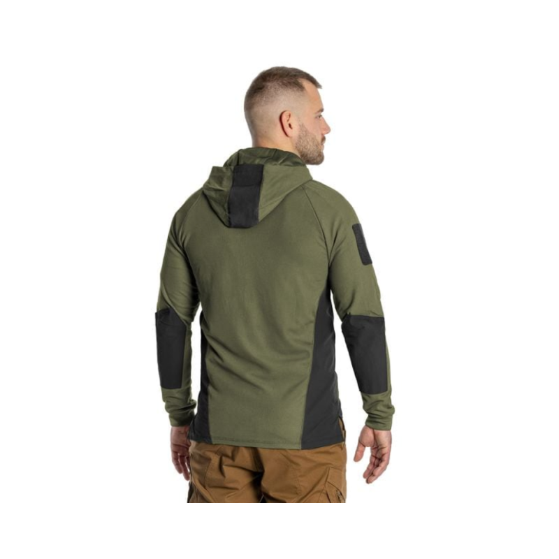 Кофта тактична Helikon-Tex RANGE HOODIE - TopCool, оливковий, розмір XXL