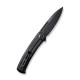 Ніж складаний туристичний Civivi Cetos, (8.8 см) 14C28N / Micarta & Stainless коричневий