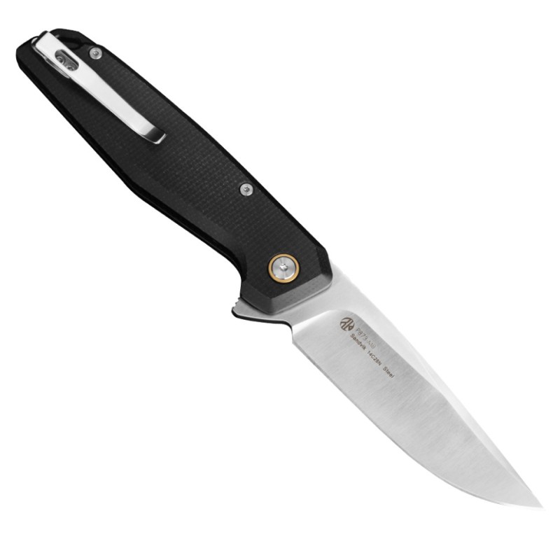 Ніж складаний туристичний Ruike P873-MB, (8.8 см)14C28N / G10 чорний