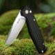 Ніж складаний туристичний Ruike P873-MB, (8.8 см)14C28N / G10 чорний