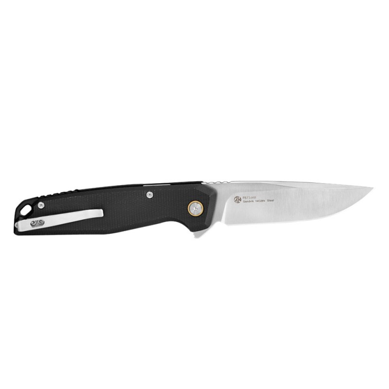 Ніж складаний туристичний Ruike P873-MB, (8.8 см)14C28N / G10 чорний