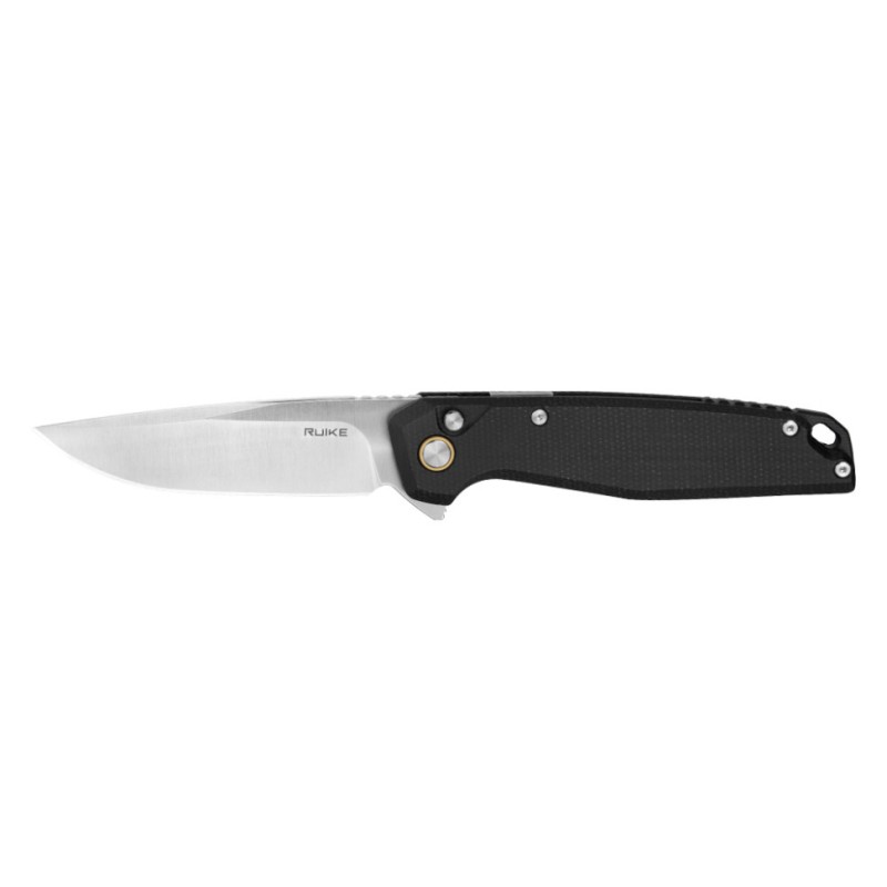 Ніж складаний туристичний Ruike P873-MB, (8.8 см)14C28N / G10 чорний