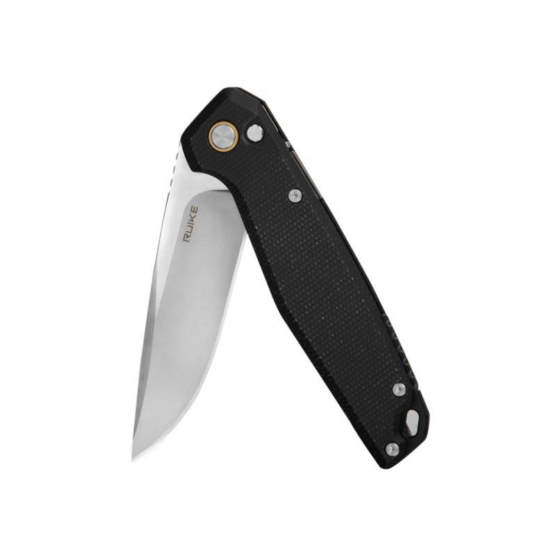 Ніж складаний туристичний Ruike P873-MB, (8.8 см)14C28N / G10 чорний