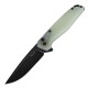 Ніж складаний туристичний Ruike P873-C, (8.8 см) 14C28N / G10 білий