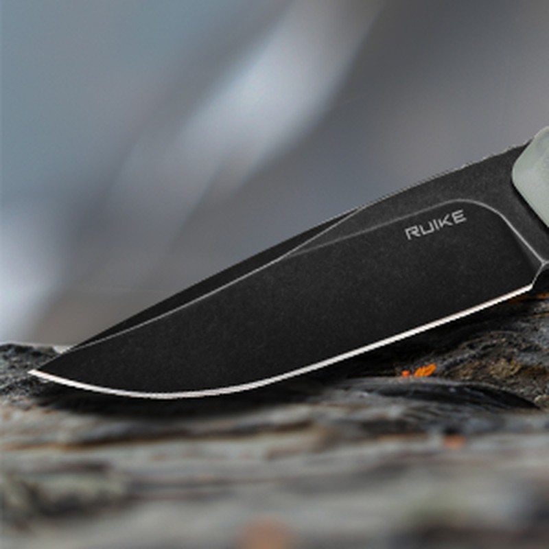 Ніж складаний туристичний Ruike P873-C, (8.8 см) 14C28N / G10 білий