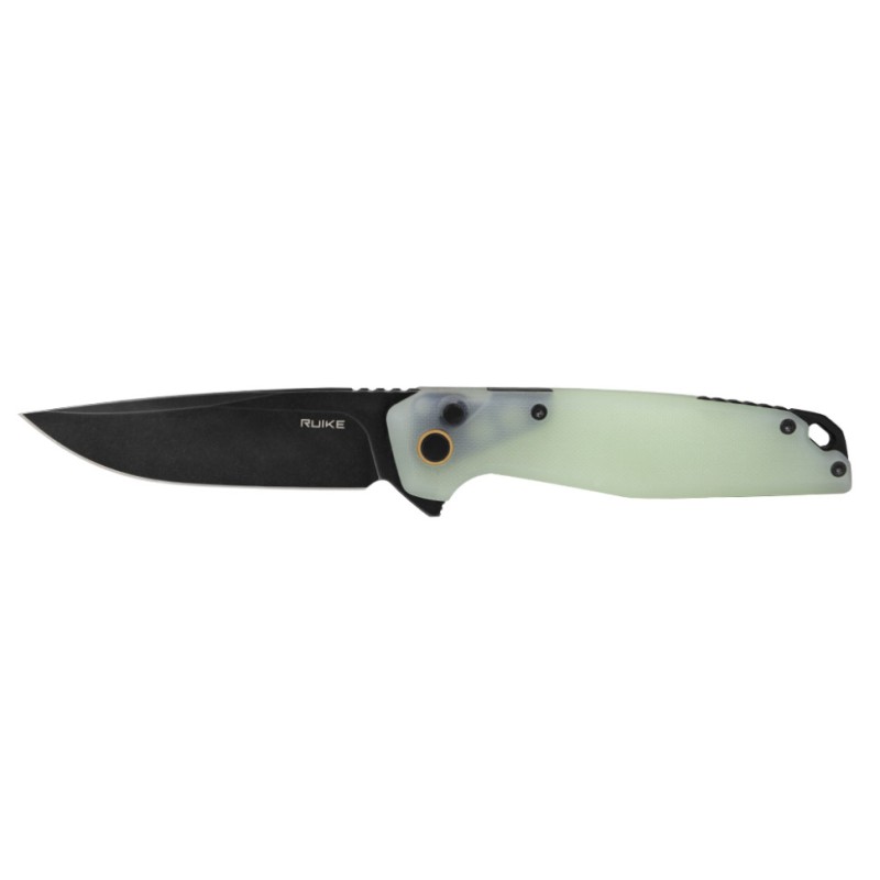 Ніж складаний туристичний Ruike P873-C, (8.8 см) 14C28N / G10 білий