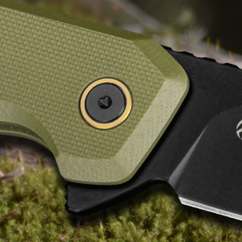 Ніж складаний туристичний Ruike P873-G, (8.8 см)14C28N / G10 зелений