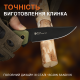 Ніж складаний туристичний Ruike P873-G, (8.8 см)14C28N / G10 зелений
