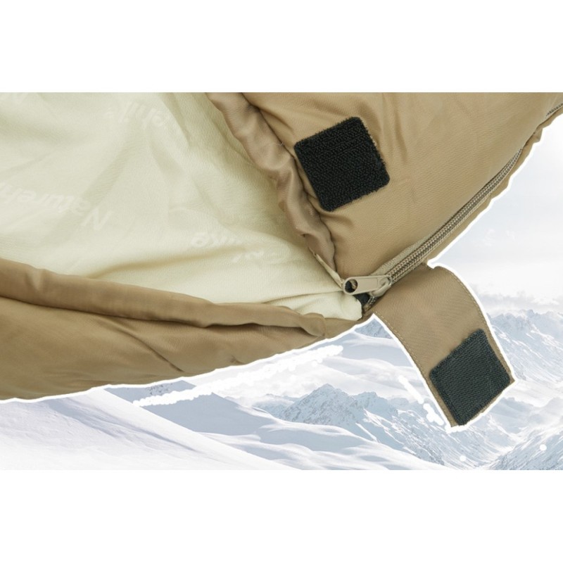 Спальник з капюшоном Naturehike MJ600 CNK2300SD014, коричневий