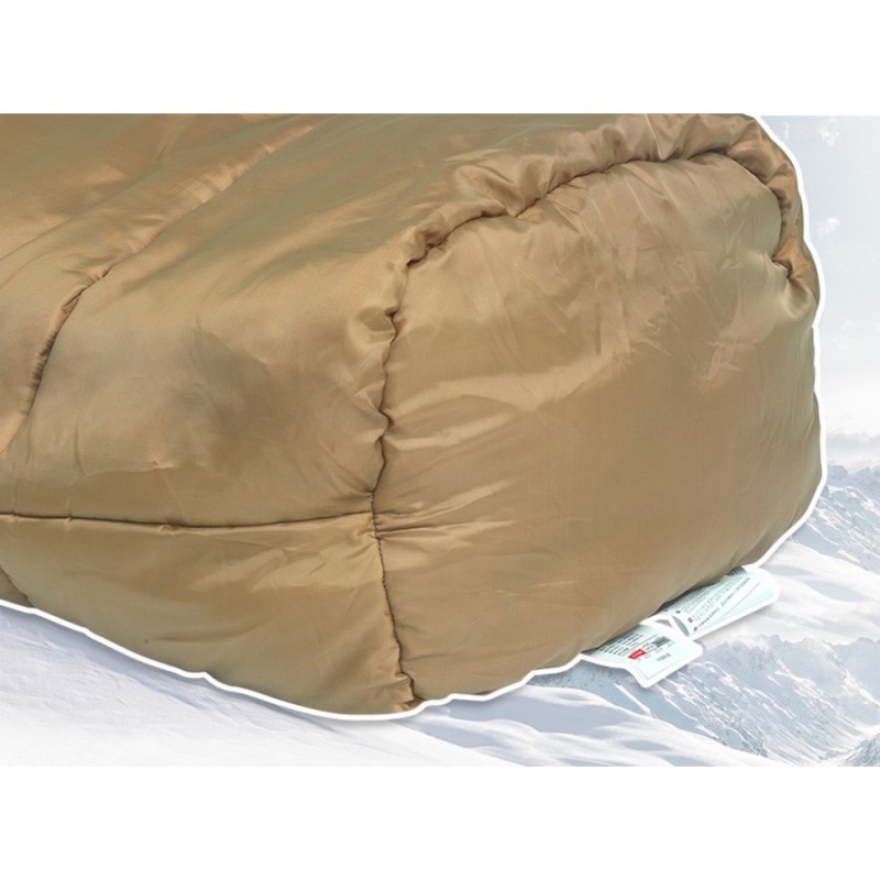 Спальник з капюшоном Naturehike MJ600 CNK2300SD014, коричневий