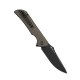 Ніж складаний туристичний Ruike P123-MB, (9.2 см) 14C28N / мікарта коричневий