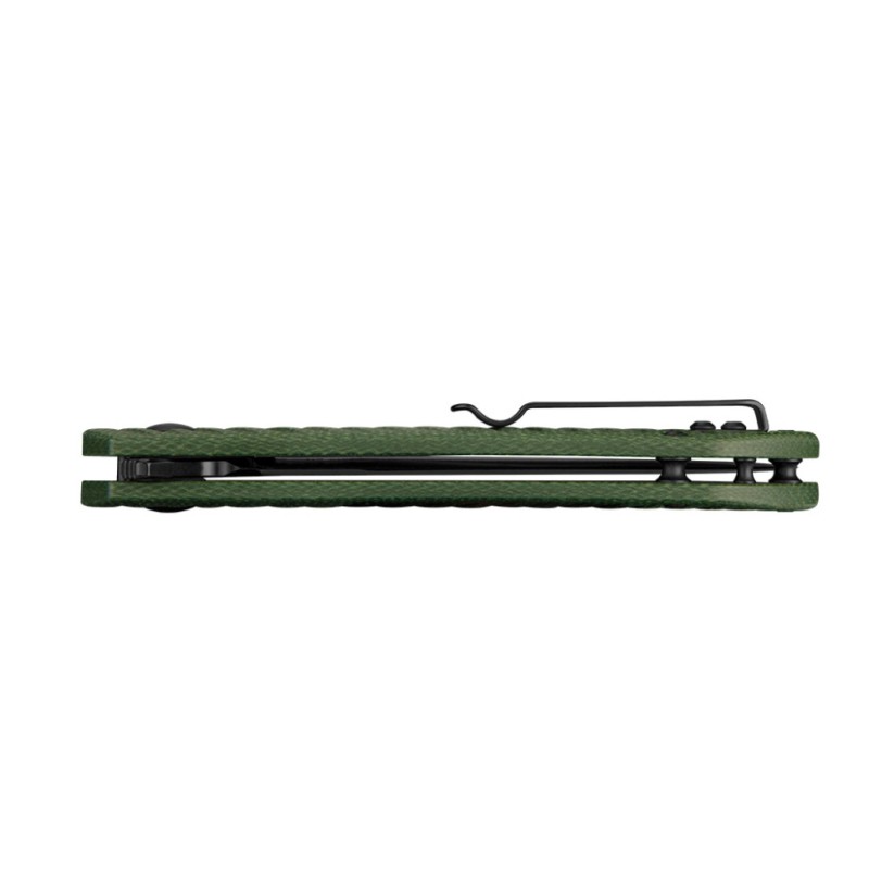 Ніж складаний туристичний Ruike P123-MG, (9.2 см) 14C28N / мікарта темно-зелений