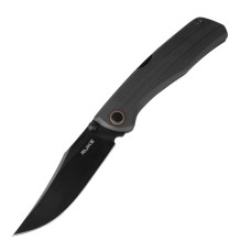 Ніж складаний туристичний Ruike P882-B, (8.5 см) 12С27 /  G10 чорний