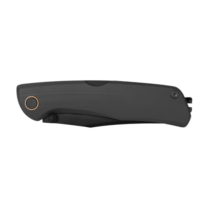 Ніж складаний туристичний Ruike P882-B, (8.5 см) 12С27 /  G10 чорний