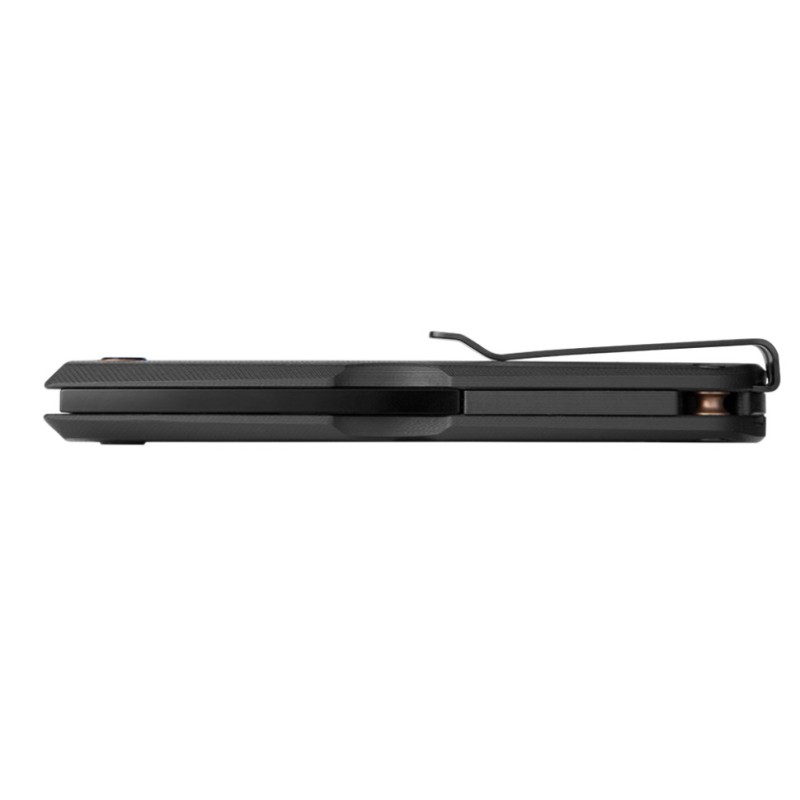 Ніж складаний туристичний Ruike P882-B, (8.5 см) 12С27 /  G10 чорний