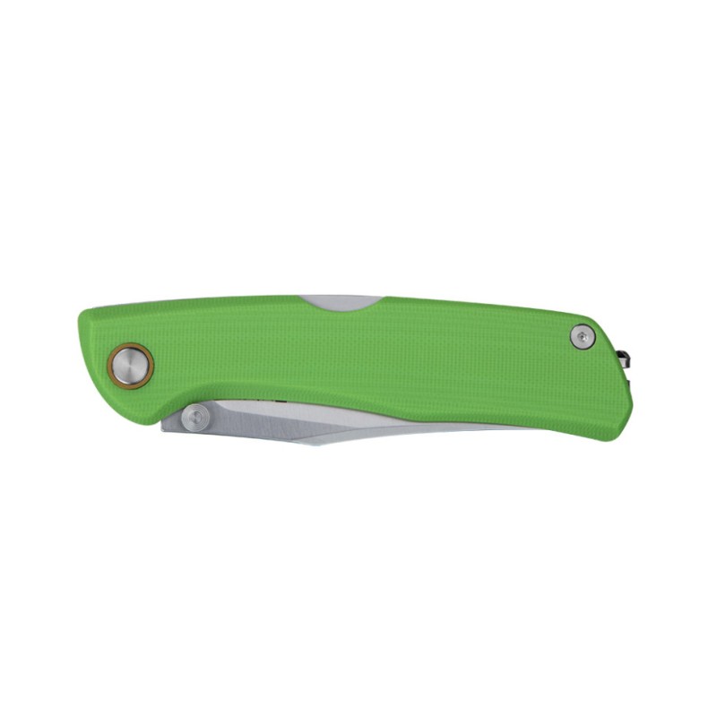 Ніж складаний туристичний Ruike P882-G, (8.5 см) 12C27 / G10 зелений
