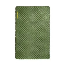 Матрац туристичний надувний двомісний  Naturehike CNK2450WS014, надлегкий, 200х132х8 см, зелений  із мішком для надування