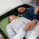 Матрац туристичний надувний двомісний  Naturehike CNK2450WS014, надлегкий, 200х132х8 см, зелений  із мішком для надування