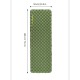 Матрац туристичний надувний одномісний  Naturehike CNK2450WS014, надлегкий, 186х58х8 см, зелений із мішком для надування