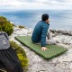 Матрац туристичний надувний одномісний  Naturehike CNK2450WS014, надлегкий, 186х58х8 см, зелений із мішком для надування