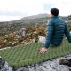 Матрац туристичний надувний одномісний  Naturehike CNK2450WS014, надлегкий, 186х58х8 см, зелений із мішком для надування