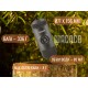 Портативна еспресо-кавоварка Wacaco Nanopresso зелена з чохлом, механічна, для меленої кави