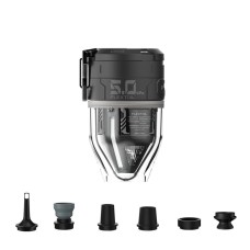 Насос-ліхтар кемпінговий Flextail Max Pump 3, чорний