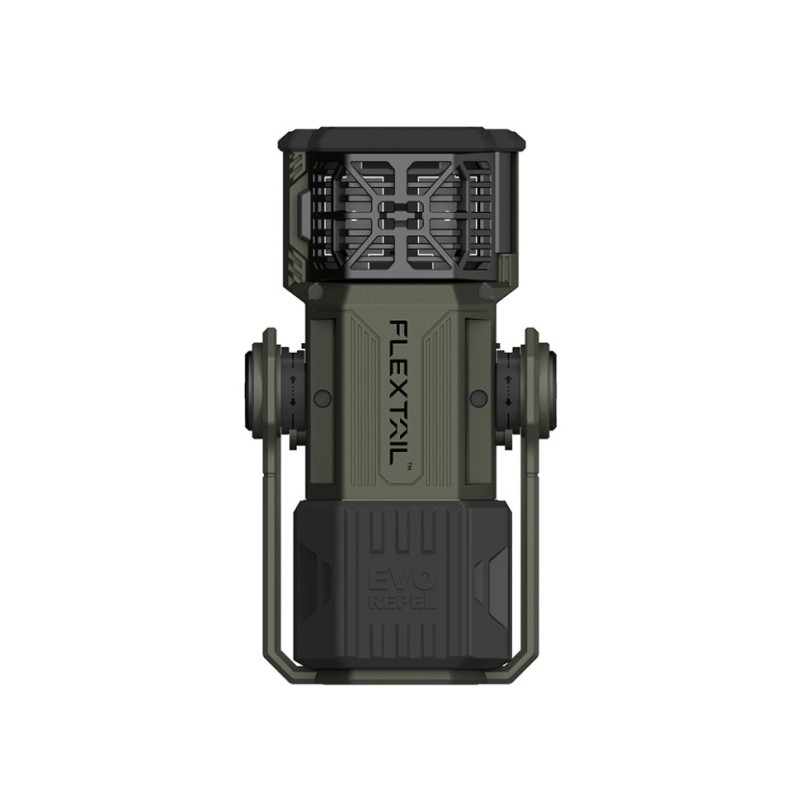Фумігатор-ліхтар-powerbank кемпінговий Flextail Evo Repel, зелений