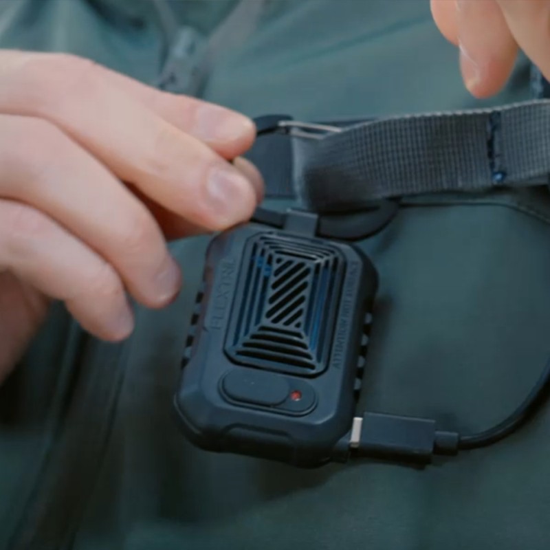 Портативний фумігатор кемпінговий Flextail Light Repel, зелений
