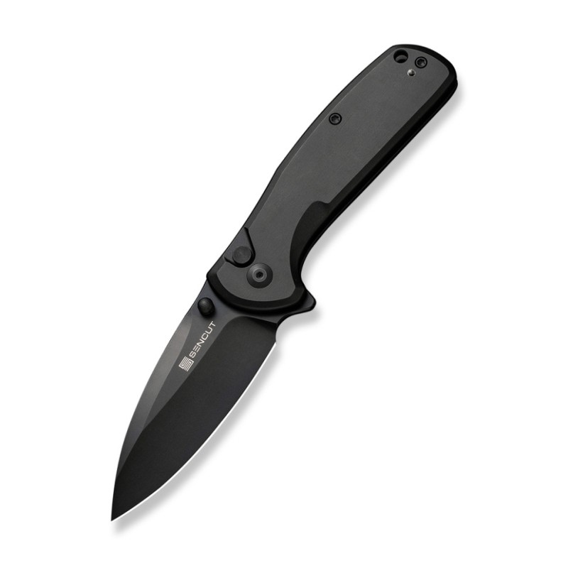 Ніж складаний кишеньковий Sencut ArcBlast, (7.6 см) 9Cr18MoV / Aluminum чорний