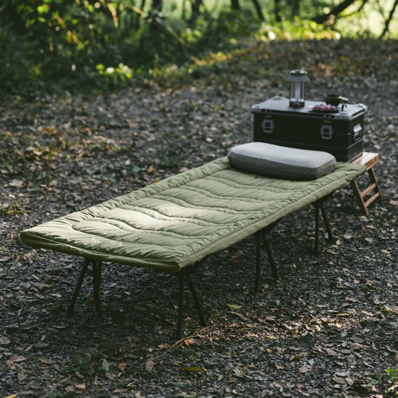 Матрац кемпінговий для розкладного ліжка Naturehike CNK2300DZ022, 190х67 см, темно-зелений