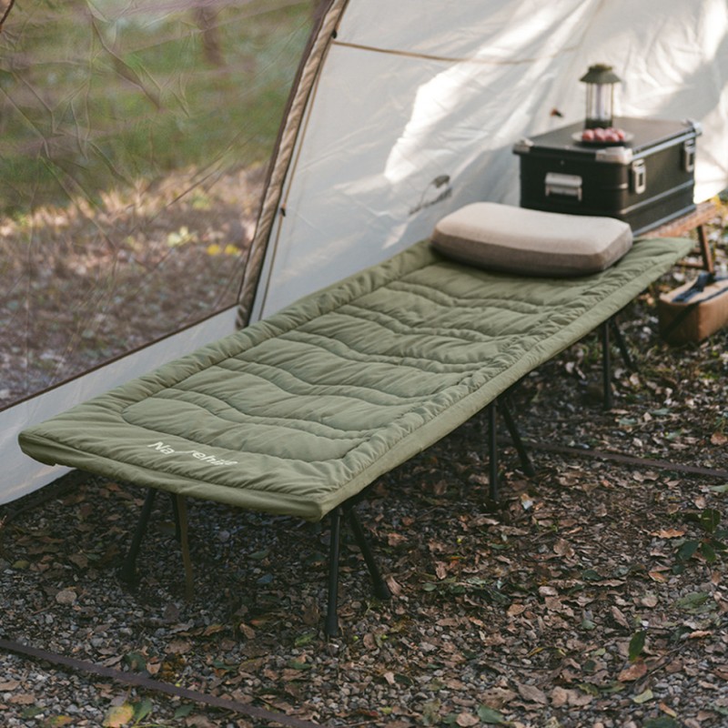 Матрац кемпінговий для розкладного ліжка Naturehike CNK2300DZ022, 190х67 см, темно-зелений
