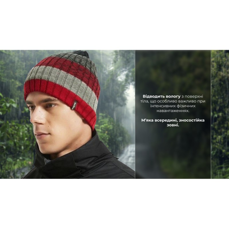 Шапка водонепроникна Dexshell Beanie Gradient (56-58cm) блакитний