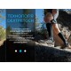 Водонепроникні шкарпетки Dexshell Longlite Socks 2.0, сірі полоски, розмір S (36-38)
