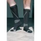 Водонепроникні шкарпетки Dexshell Longlite Socks 2.0, сірі полоски, розмір XL (47-49)