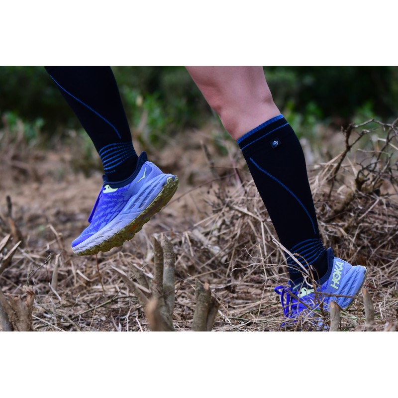 Водонепроникні шкарпетки Dexshell Longlite Socks 2.0, блакитні полоски, розмір S (36-38)