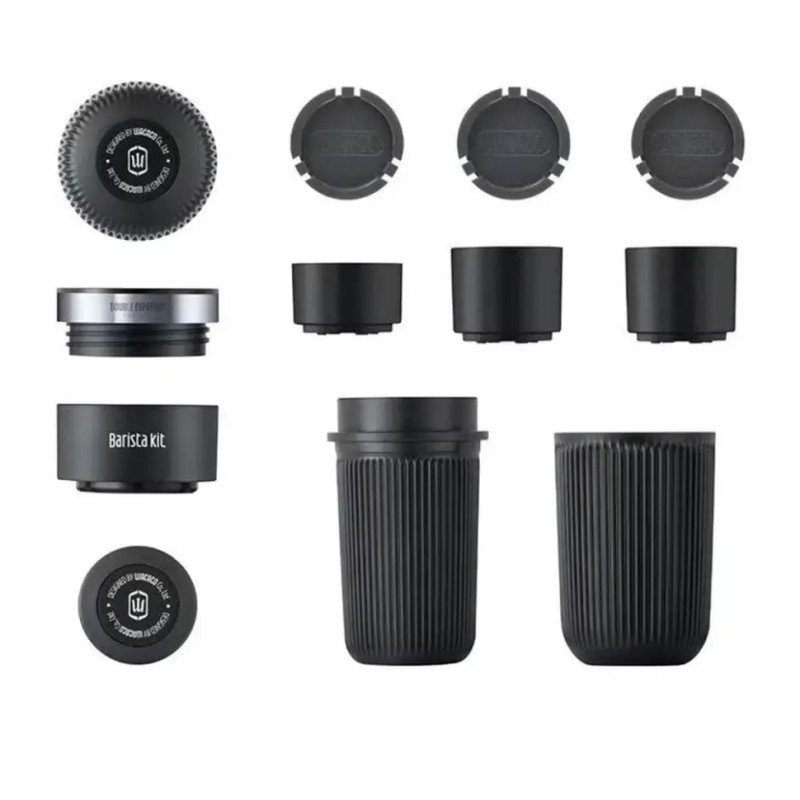 Набір Барісти Wacaco Nanopresso Barista Kit, додатковий аксесуар для Nanopresso (резервуар 120 мл, чашка, кошики, адаптер)