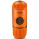 Портативна еспресо-кавоварка Wacaco Nanopresso помаранчева, механічна, для меленої кави