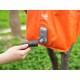 Душ портативний із ємністю та насосом Flextail Tiny Shower Bag, 20л, помаранчевий