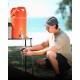 Душ портативний із ємністю та насосом Flextail Tiny Shower Bucket, 20л, помаранчевий
