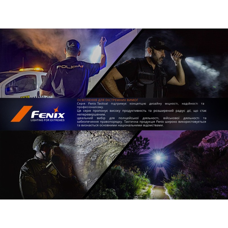 Ліхтар тактичний ручний Fenix PD35R ACE 2000 лм