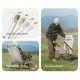 Крісло складане з регульованим нахилом Naturehike CNK2550JJ012, вуглецева сталь, бежевий