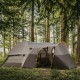 Намет шестимісний Naturehike, KOTA 6, CNK2450WS031, 75D, світло-коричневий