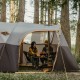 Намет шестимісний Naturehike, KOTA 6, CNK2450WS031, 75D, світло-коричневий