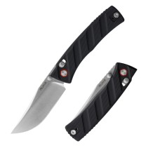 Ніж складаний кишеньковий Ruike P856-B, (7.9 см) 14C28N / G10 чорний