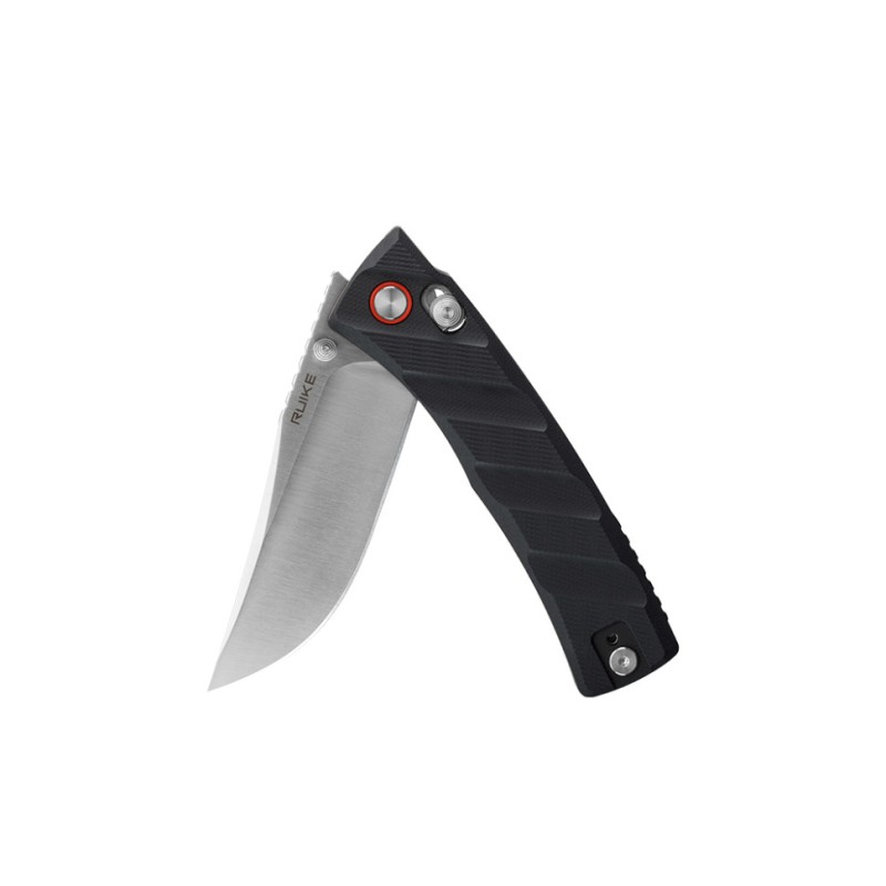 Ніж складаний кишеньковий Ruike P856-B, (7.9 см) 14C28N / G10 чорний